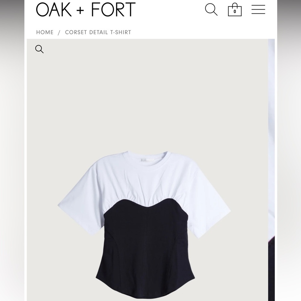 Corset tshirt